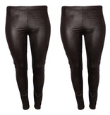 LEATHER LOOK MAGNA KLEUREN LEGGING MATEN 40/42 TOT 56/58
