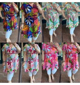 TUNIEK CARABBEAN MATEN 44 TOT 52.......4 KLEUREN