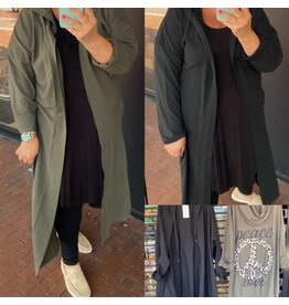 JOGGING VEST PEACE MATEN 44 TOT 48 OF IETS MEER OPEN TOT 50