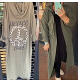 JOGGING VEST PEACE MATEN 44 TOT 48 OF IETS MEER OPEN TOT 50