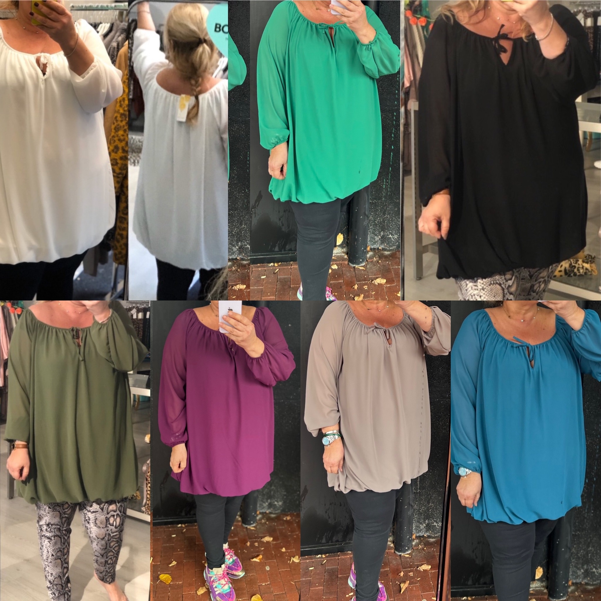 BOHO CHIQUE effen 2025 MATEN 46/48 TOT 56