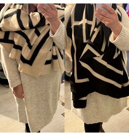 SHAWL CHIQUE ROYAL IN 2 KLEUREN