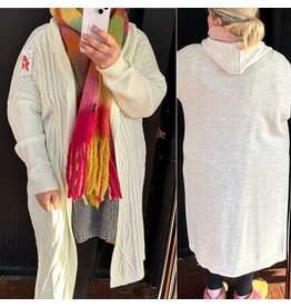 VEST STYLE MET CAPUCHON MATEN 44 TOT 52/54