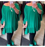 Sharon gladde stof ibiza style maten 46 tot 52