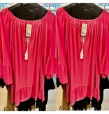 Sharon gladde stof ibiza style maten 46 tot 52