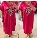 COTTON DRESS TIGER MATEN 44 TOT 50