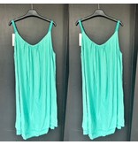 TOPS JURKJES MET GEVLOCHTEN BANDJES ZILVER MATEN 48/50 TOT 56