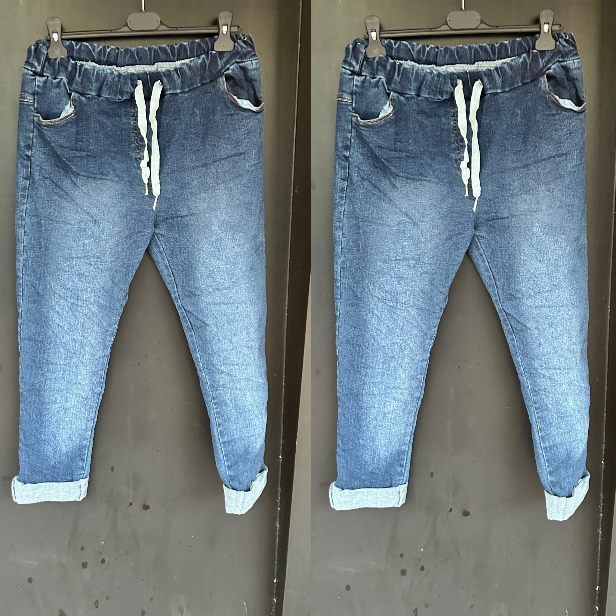 JOGGING JEANS VANAF 42 TOT 48 KLEINE 50