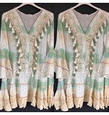 TUNIEK BOHO KWASTJE MATEN 42/44/46/48