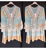 TUNIEK BOHO KWASTJE MATEN 42/44/46/48