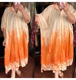 JURK KAFTAN LANGE BLOUSE MARAKECH MATEN 46/48 TOT 52/54