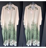 JURK KAFTAN LANGE BLOUSE MARAKECH MATEN 46/48 TOT 52/54