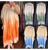 JURK KAFTAN LANGE BLOUSE MARAKECH MATEN 46/48 TOT 52/54