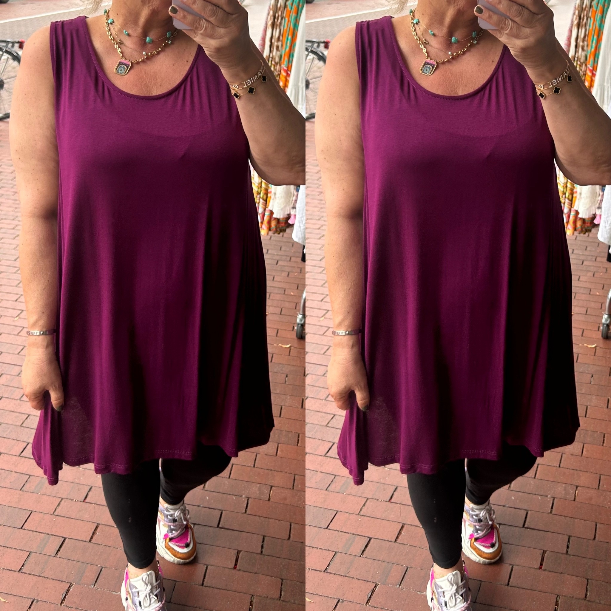 MOUWLOOS TOP 90 CM NAJAAR 2024 MATEN 46 TOT 56