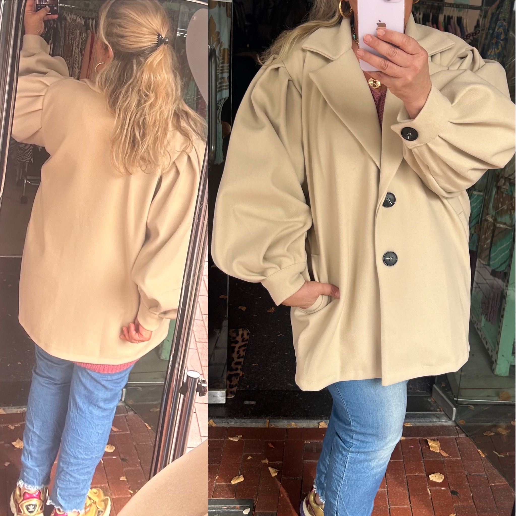 PITTIG JASJE MICHOU MATEN 48/50 TOT 54