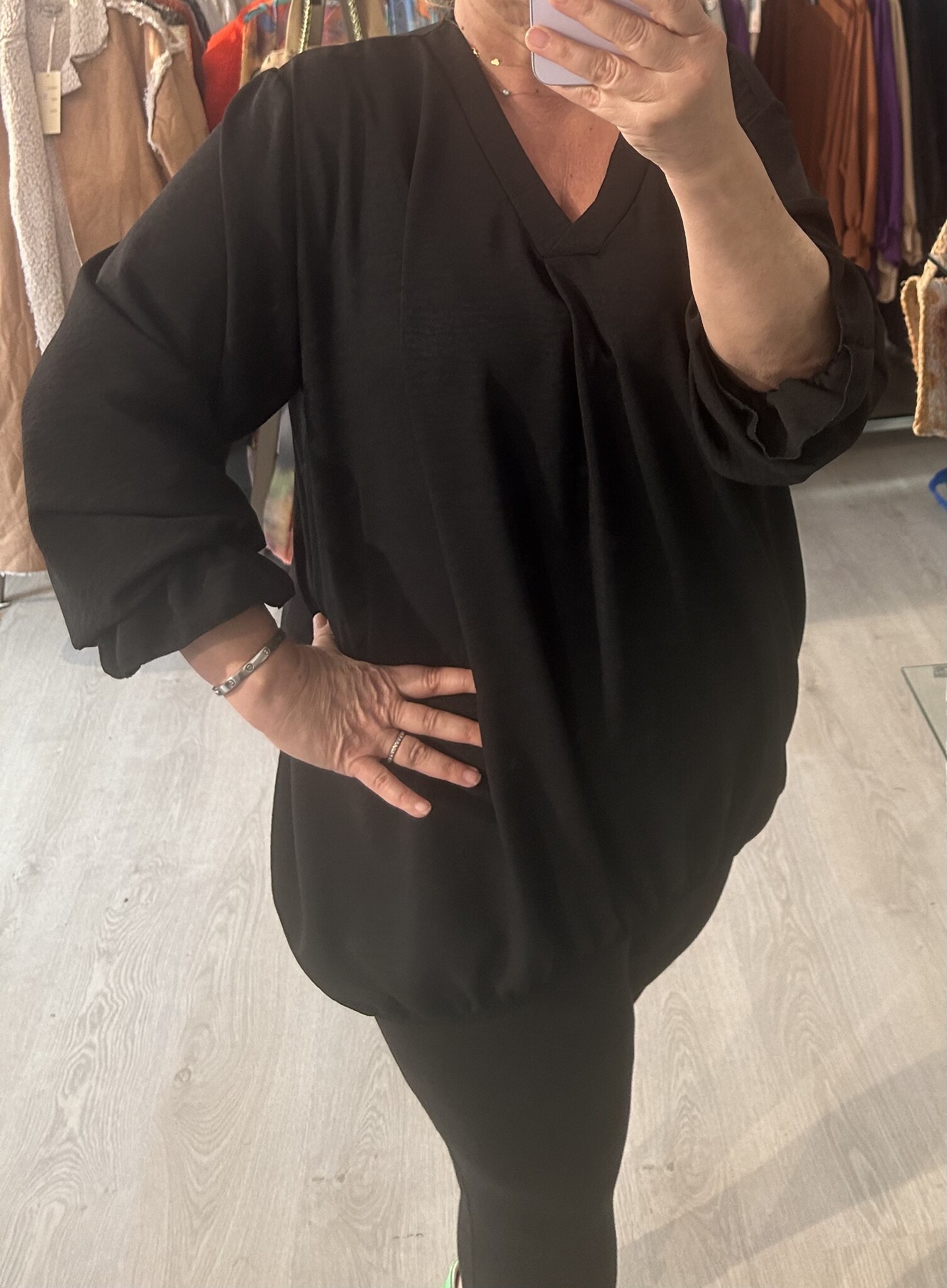 V HALS BOHO MATEN 44 TOT 52+