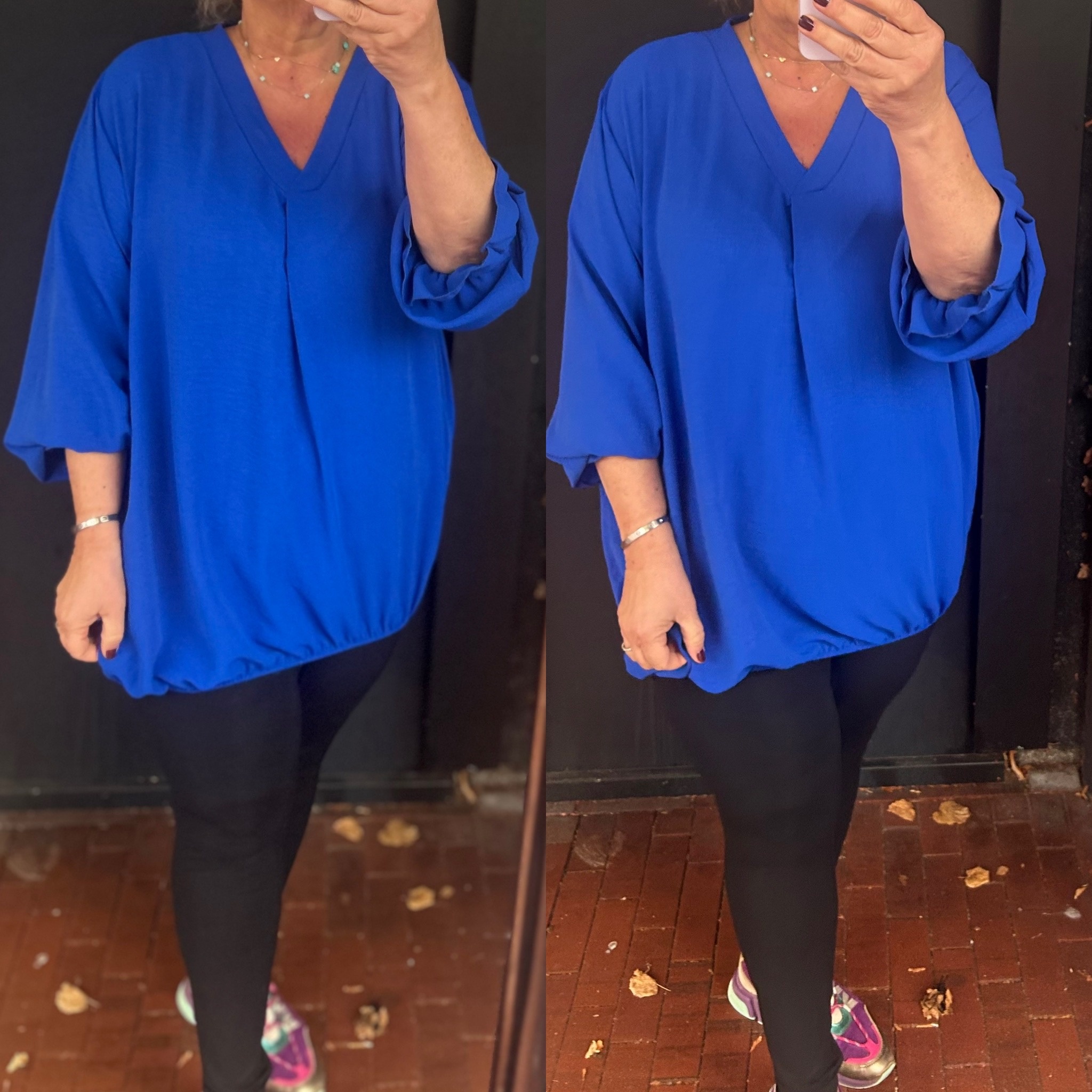 V HALS BOHO MATEN 44 TOT 52+