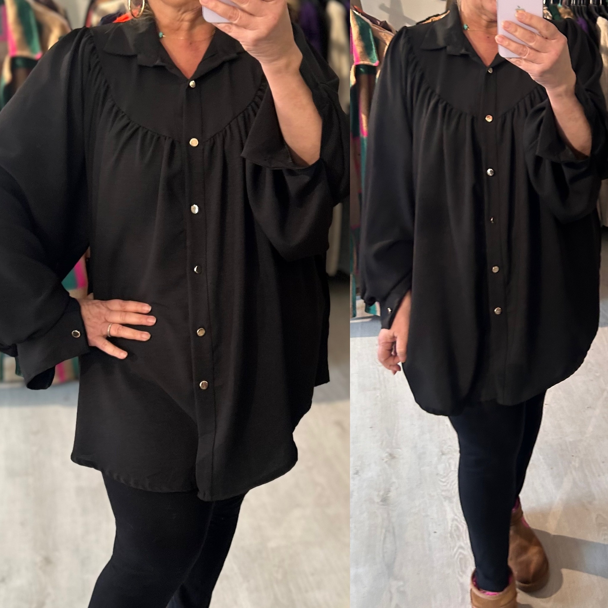 BLOUSE CHIQUE FALL MATEN 48 TOT 52/54