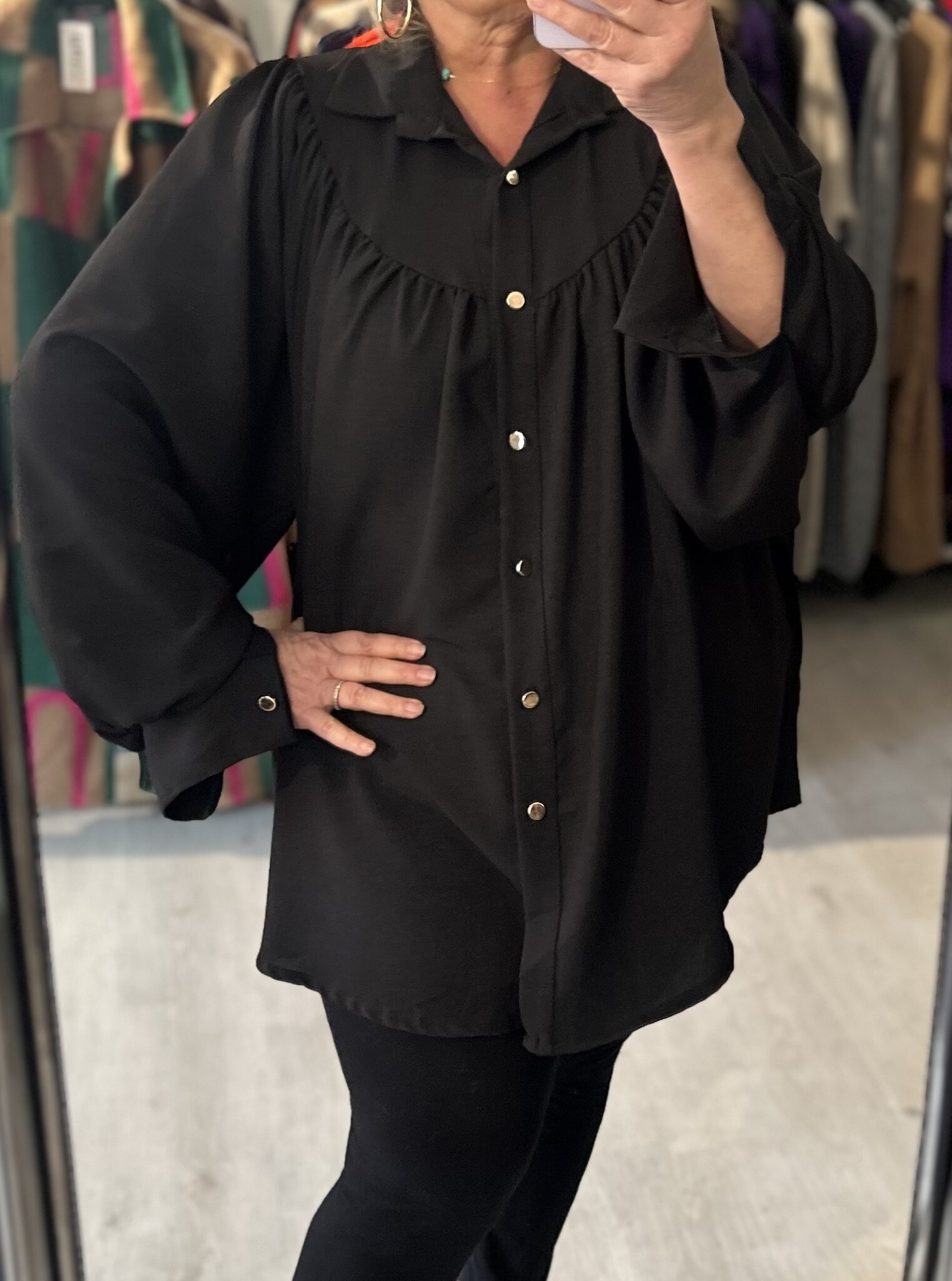 BLOUSE CHIQUE FALL MATEN 48 TOT 52/54