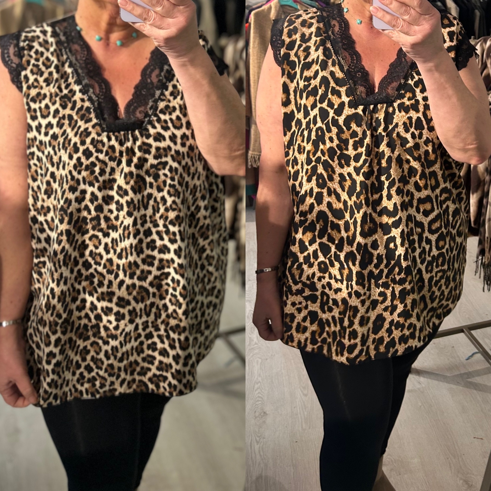 PANTER TOPJES MATEN 46 TOT 52