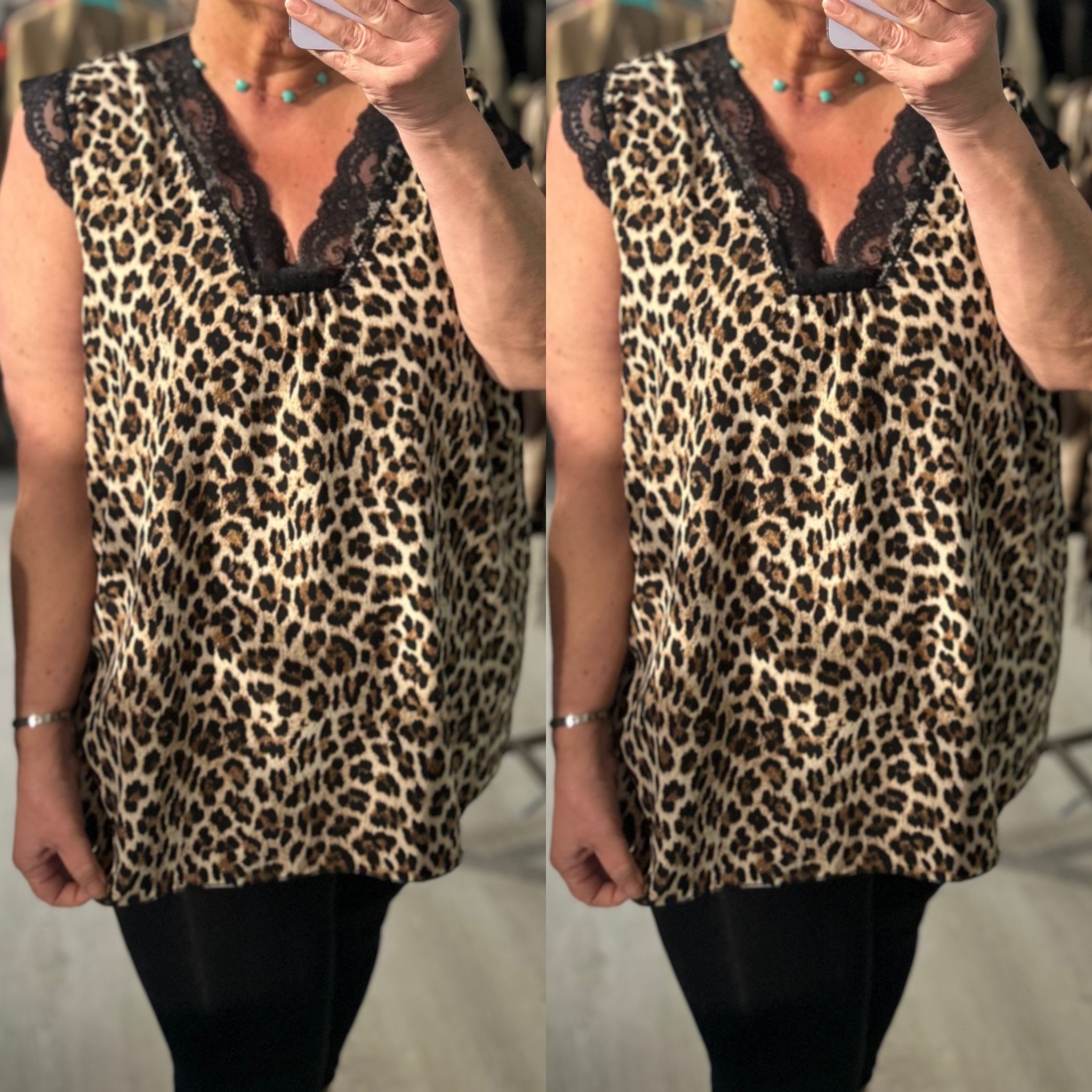 PANTER TOPJES MATEN 46 TOT 52