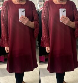 TUNIEK JURKJE BEELDIG MATEN 46 TOT 52 BOVEN ONDER WIJDER