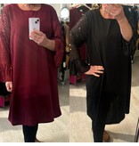 TUNIEK JURKJE BEELDIG MATEN 46 TOT 52 BOVEN ONDER WIJDER