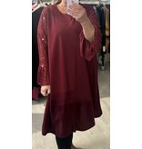 TUNIEK JURKJE BEELDIG MATEN 46 TOT 52 BOVEN ONDER WIJDER