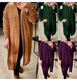 VEST LUREX PARIJS IN 3 KLEUREN 44 TOT 50 kleine 52