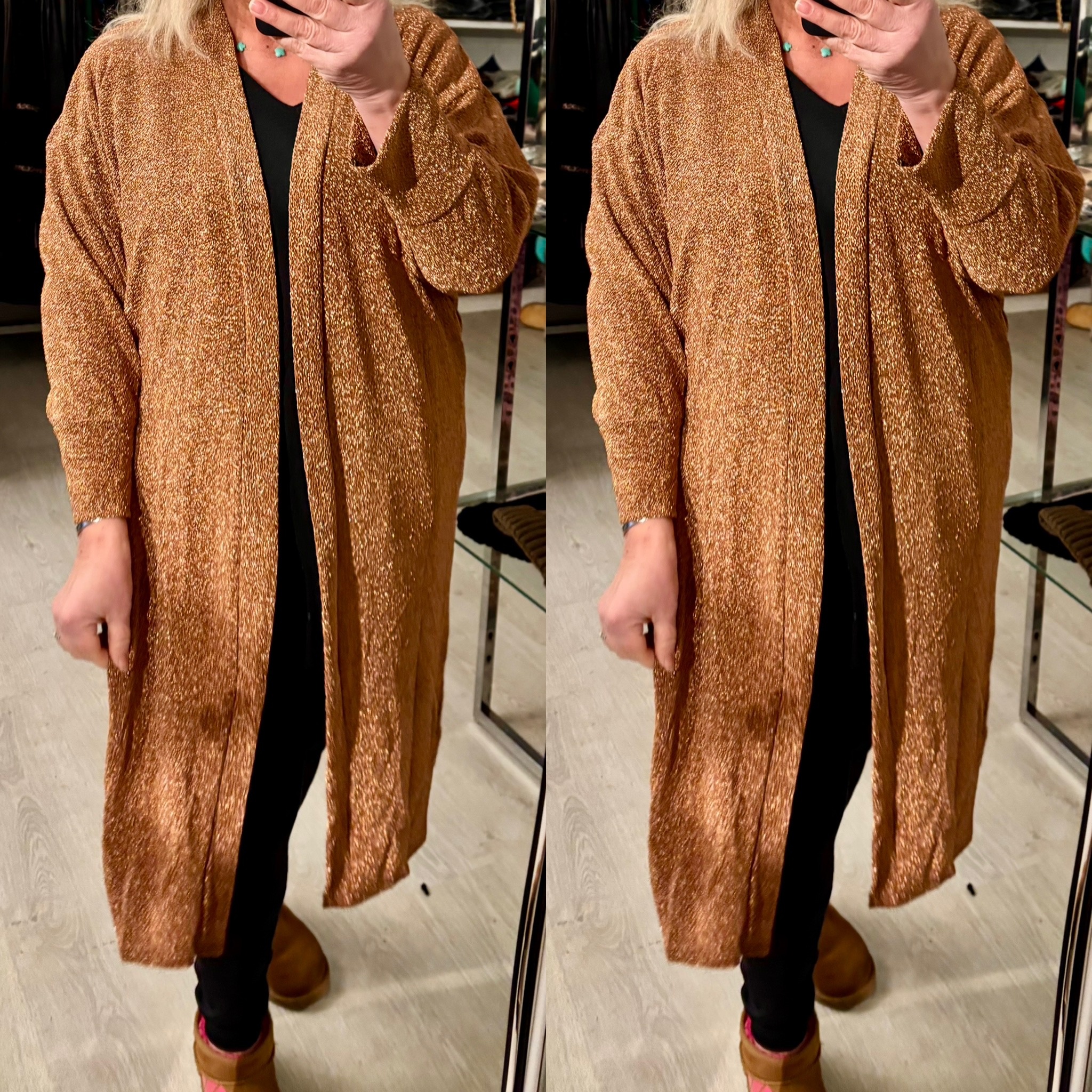 VEST LUREX PARIJS IN 3 KLEUREN 44 TOT 50 kleine 52