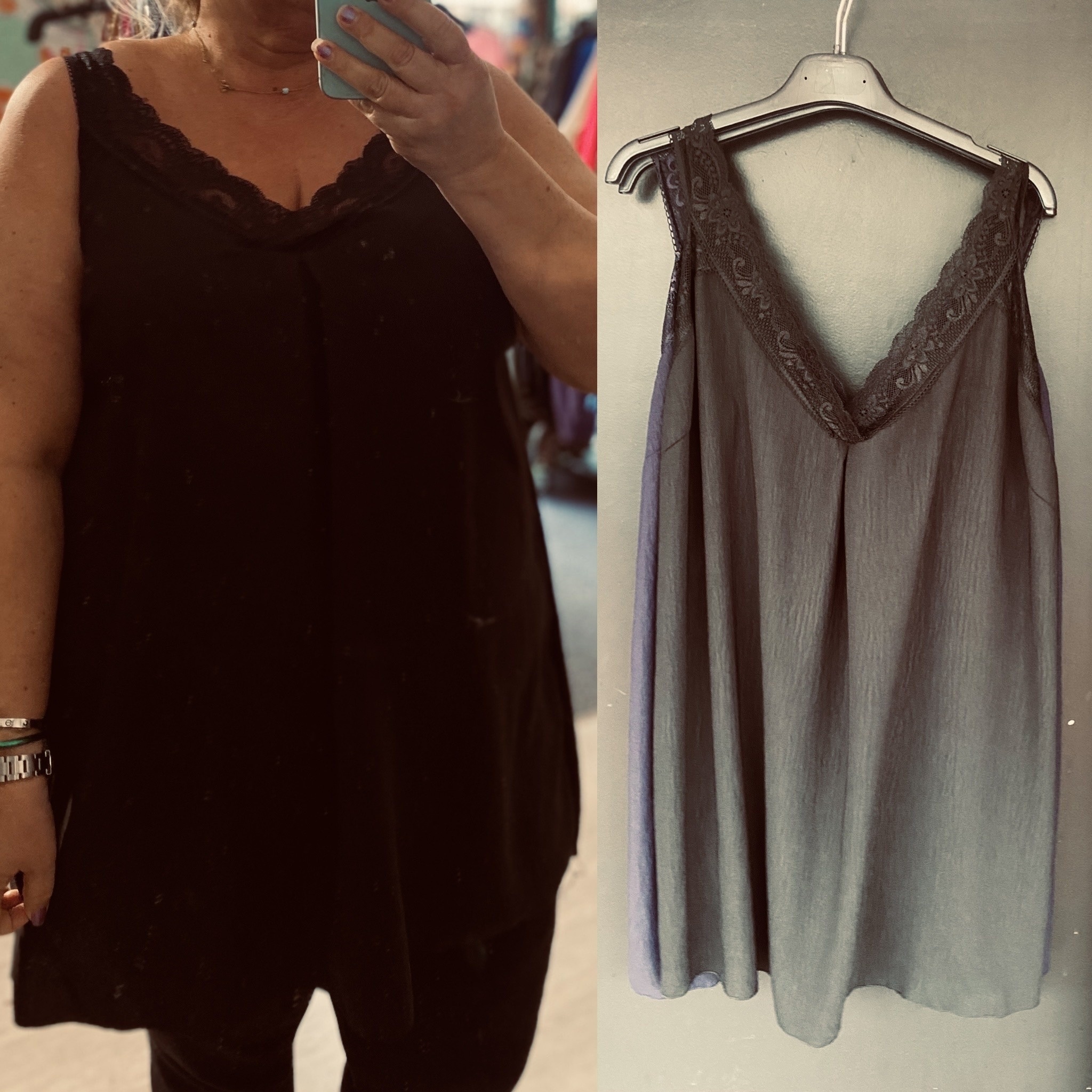 TOPS KANTEN RANDJE MATEN 46 TOT 52 KLEINE 54