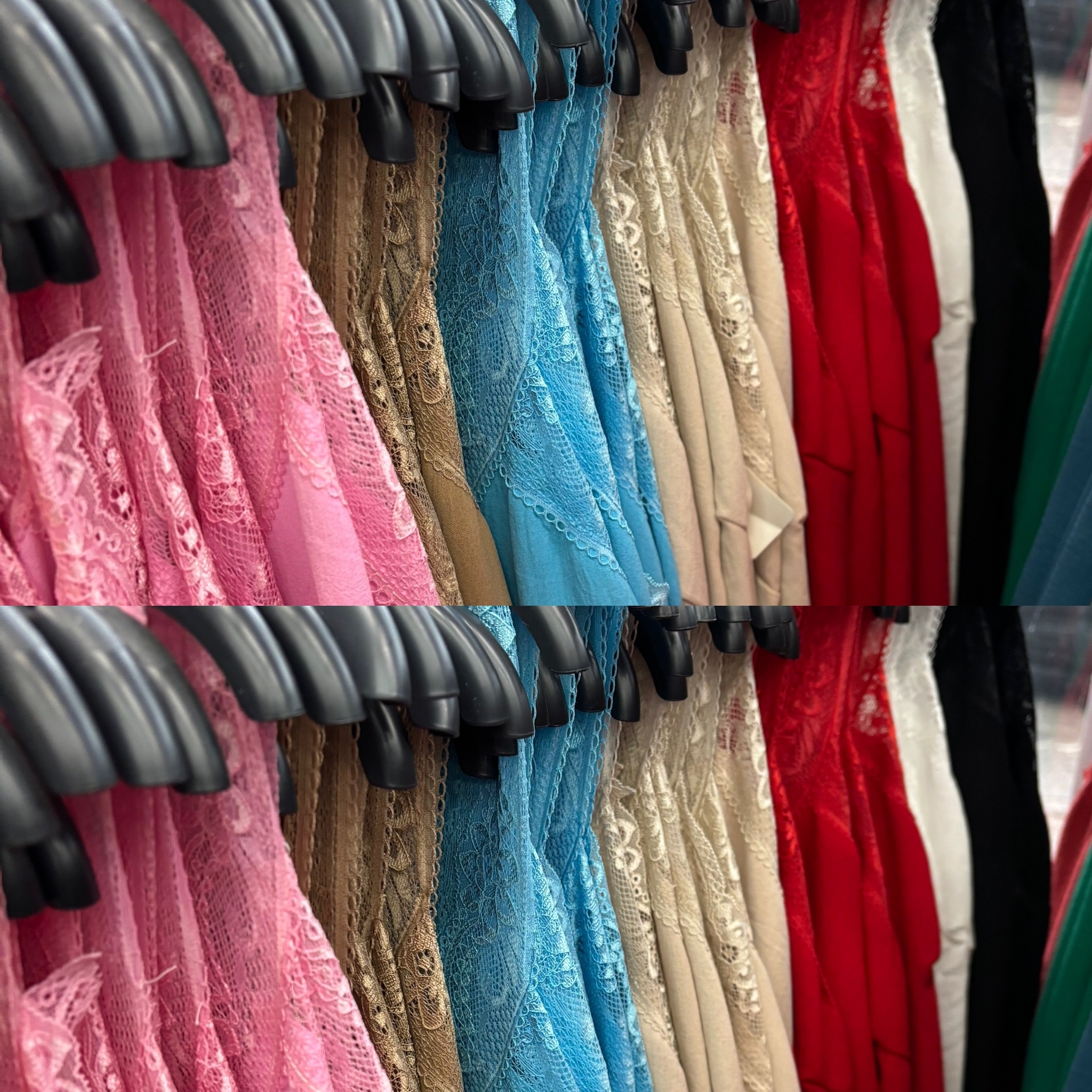 TOPS KANTEN RANDJE MATEN 46 TOT 52 KLEINE 54