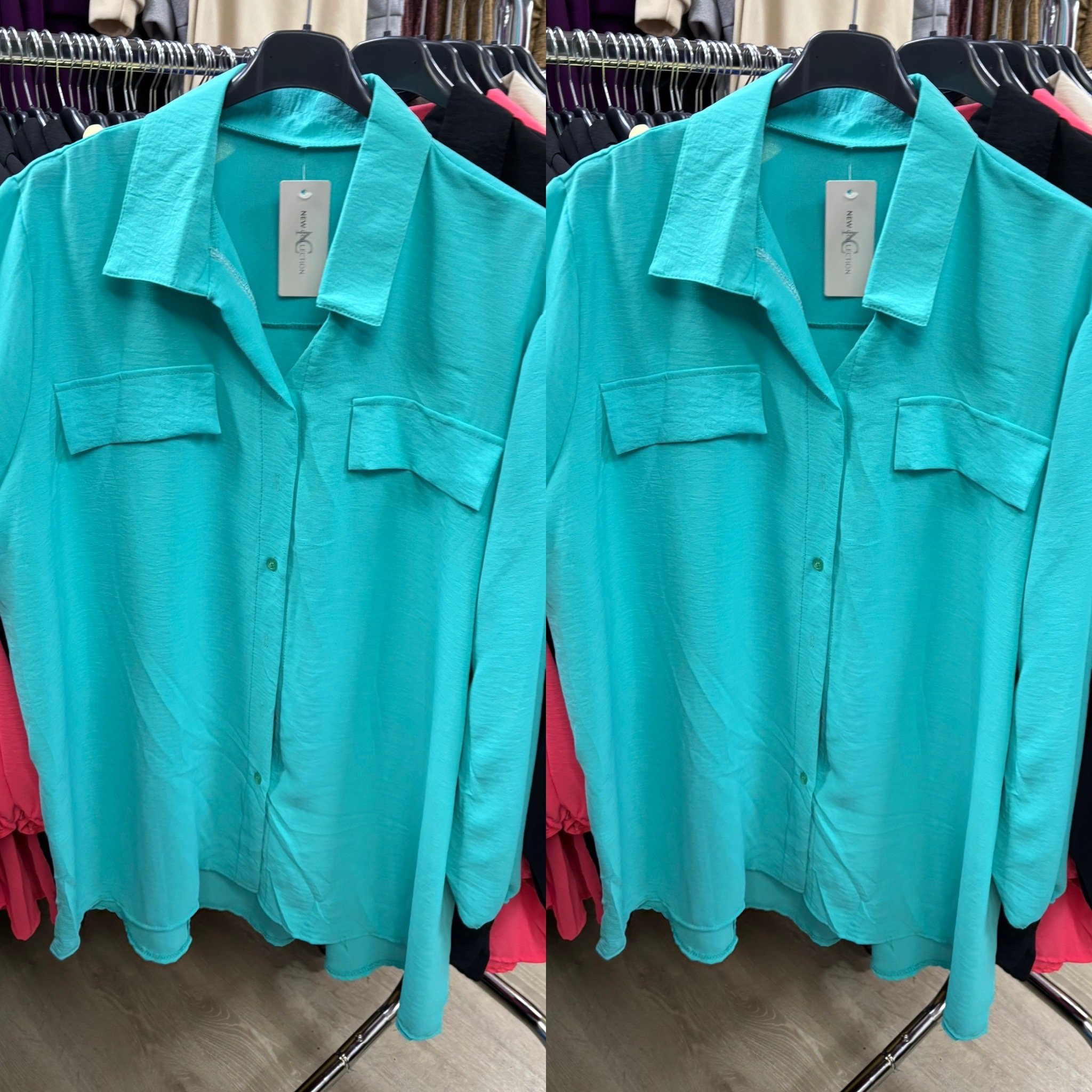 BLOUSE FALLON MATEN 44 TOT 52