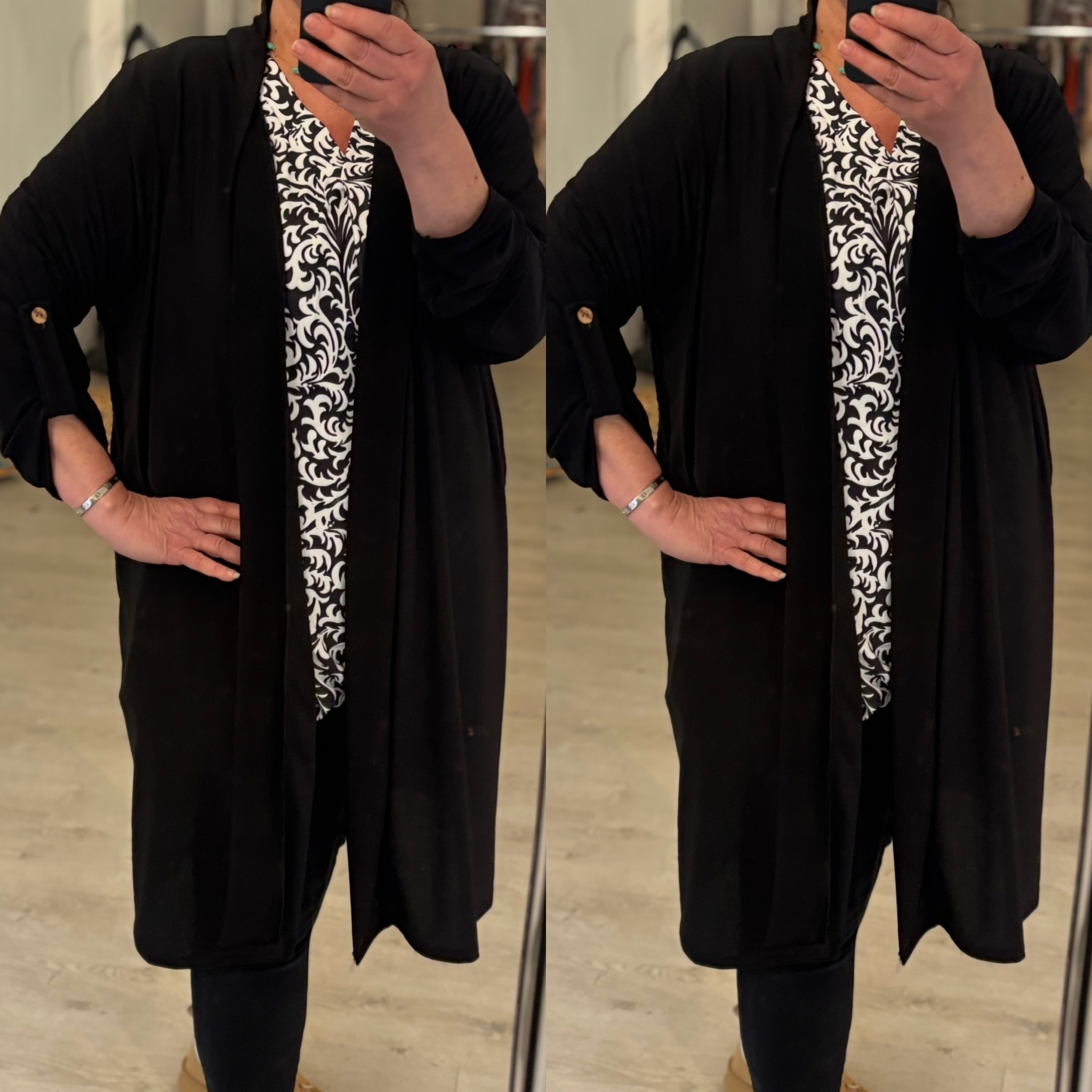 EFFEN VESTJES TRAVEL SOEPEL MATEN 44/46 TOT 52/54