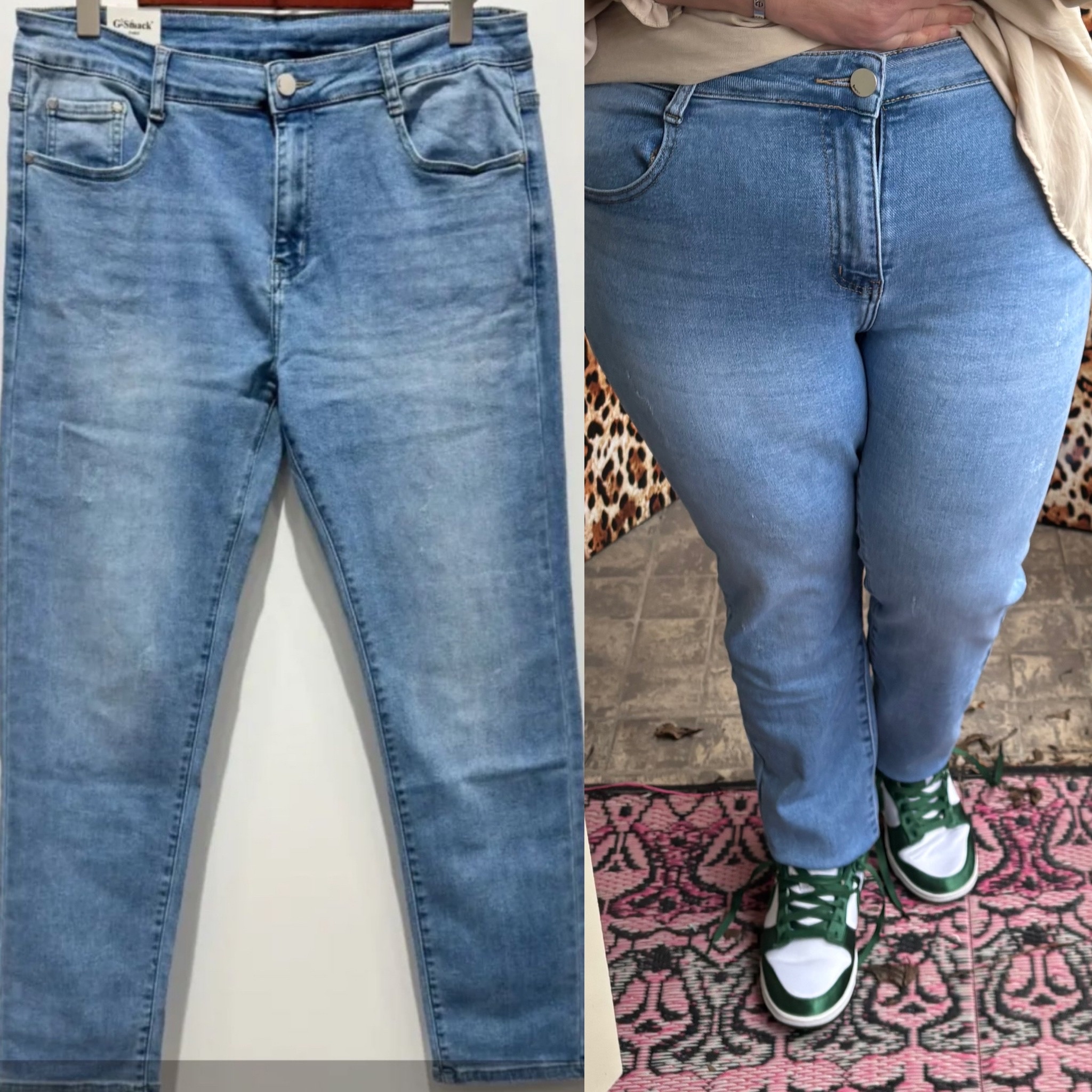 JEANS STRETCH MOOI RECHT MODEL MATEN 48 TOT 60