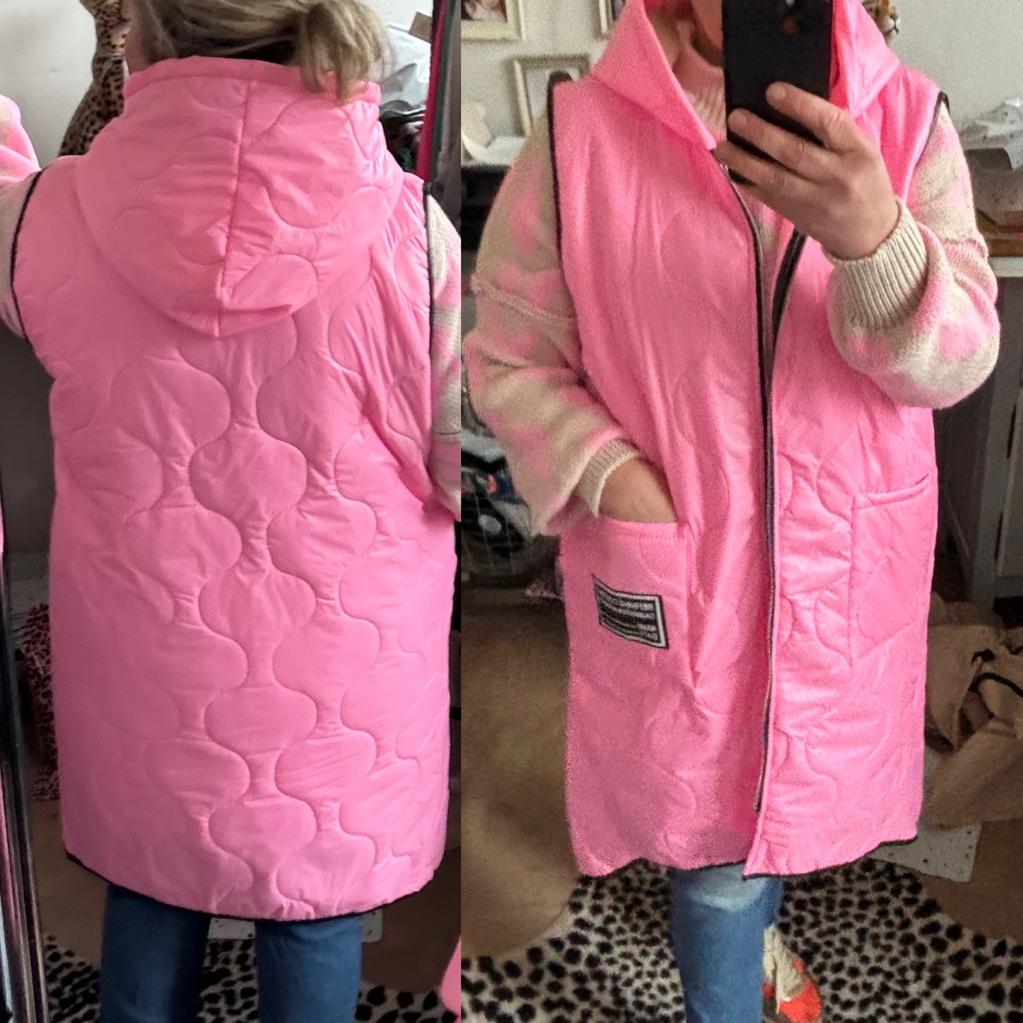 VOORJAAR BODYWARMER MATEN 44 TOT 50 DICHT OPEN TOT 52/54 DRAAGBAAR