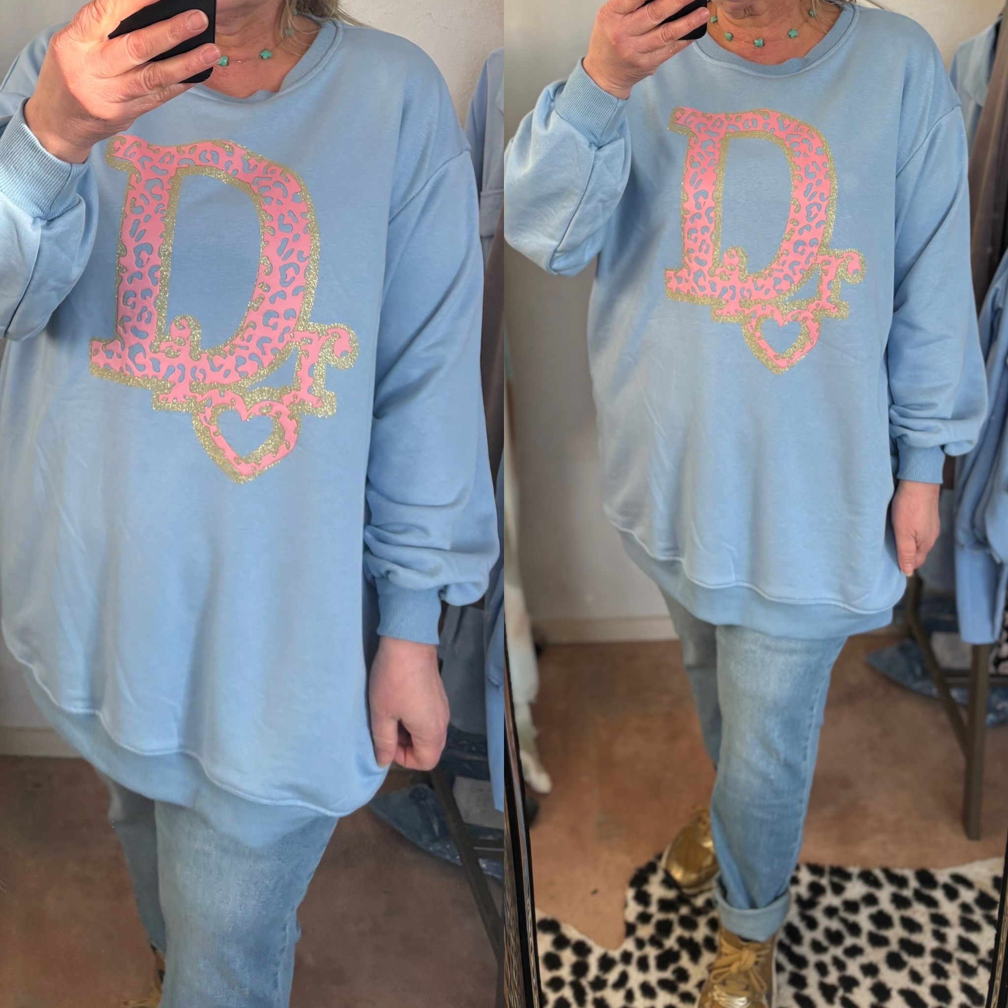 PASTEL SWEATER D MATEN 44 TOT 48 KLEINE 50