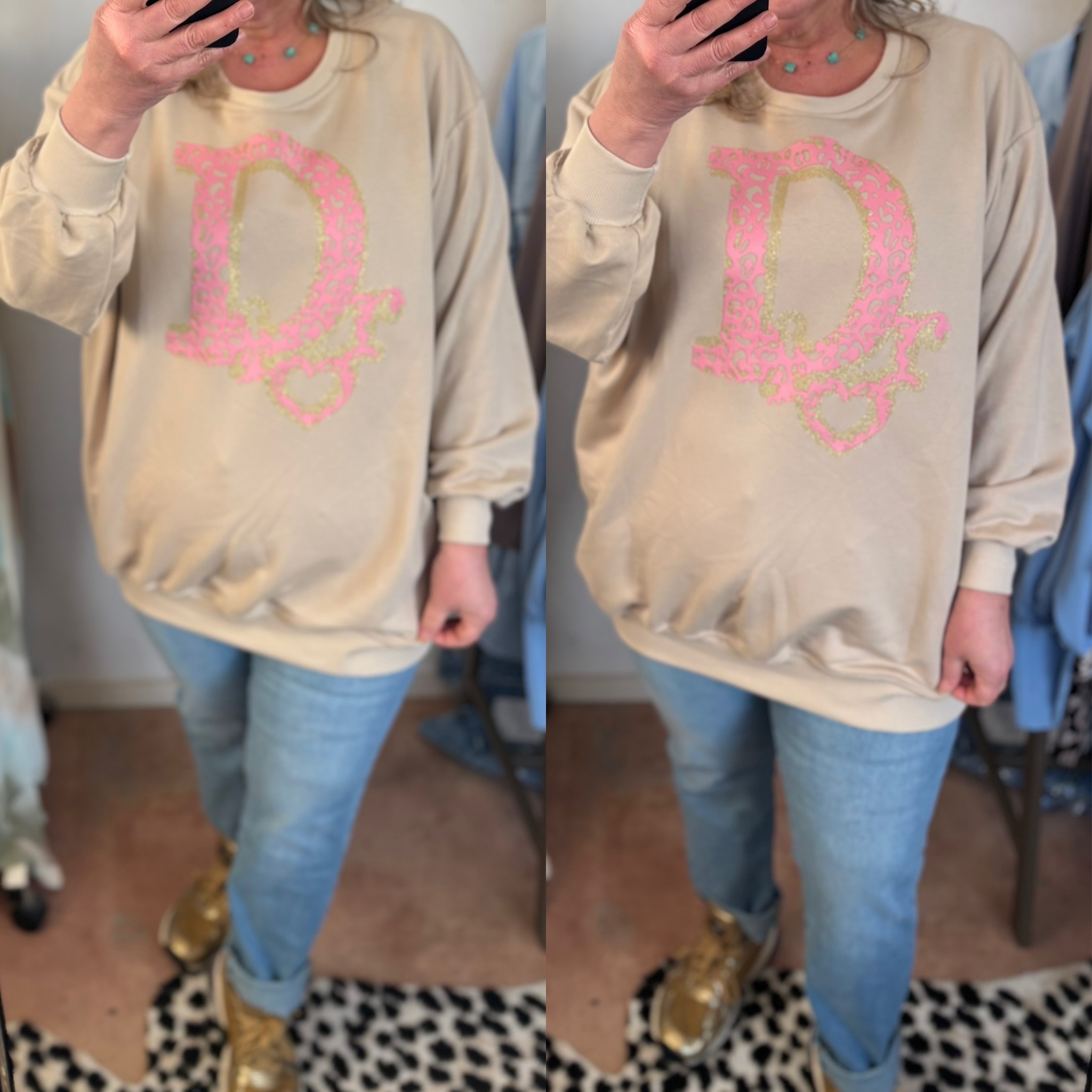 PASTEL SWEATER D MATEN 44 TOT 48 KLEINE 50