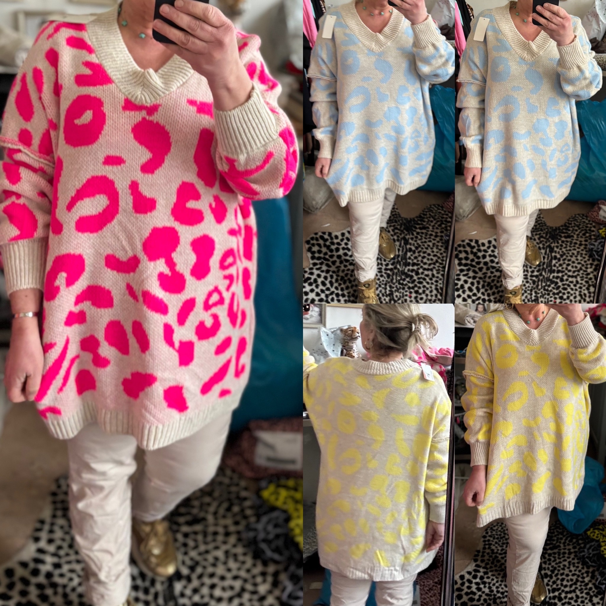 V HALS BERRY IN 3 KLEUREN MATEN 48 TOT 54/56