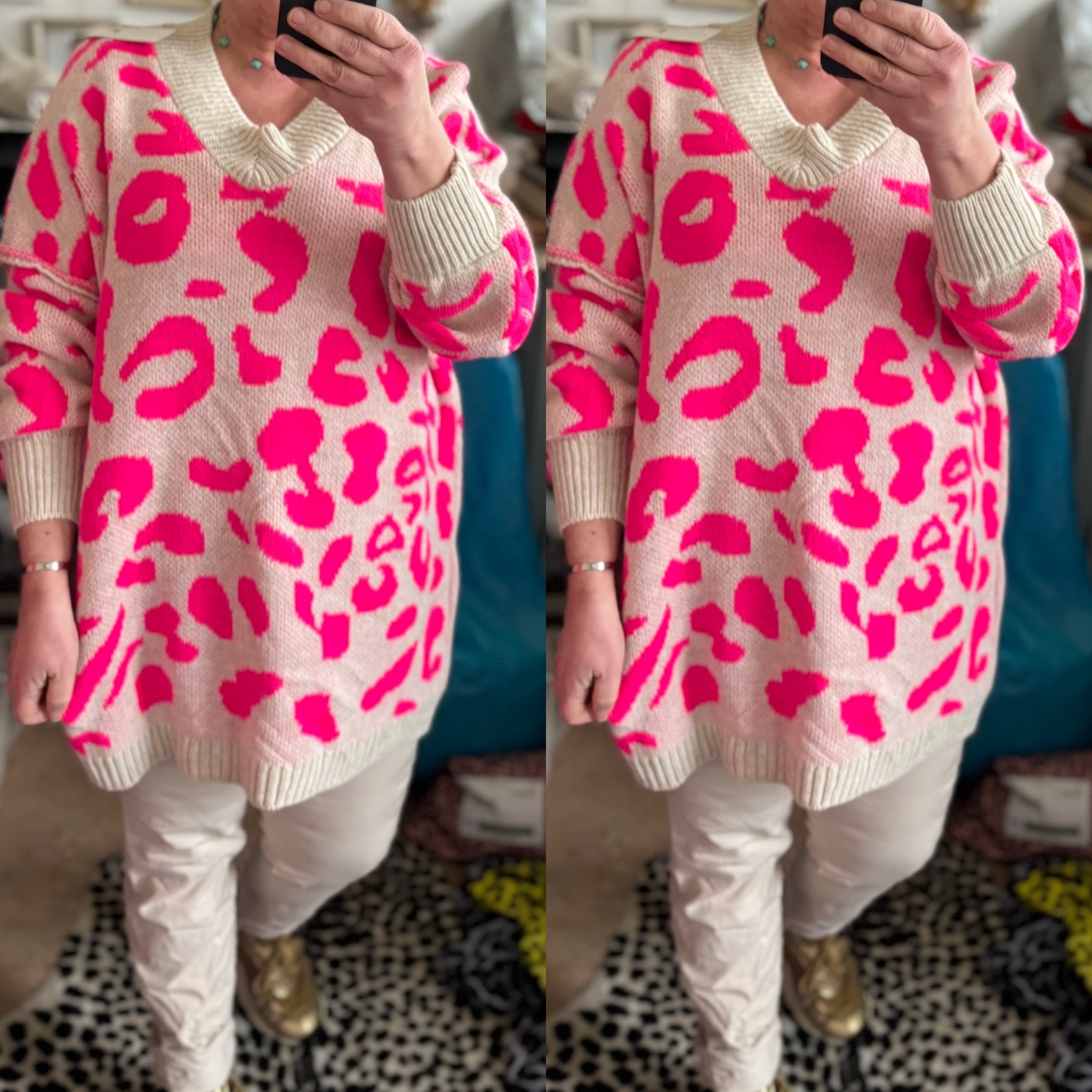 V HALS BERRY IN 3 KLEUREN MATEN 48 TOT 54/56