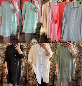 VISCOSE BERYL LINNEN LOOK MATEN 46 TOT 54