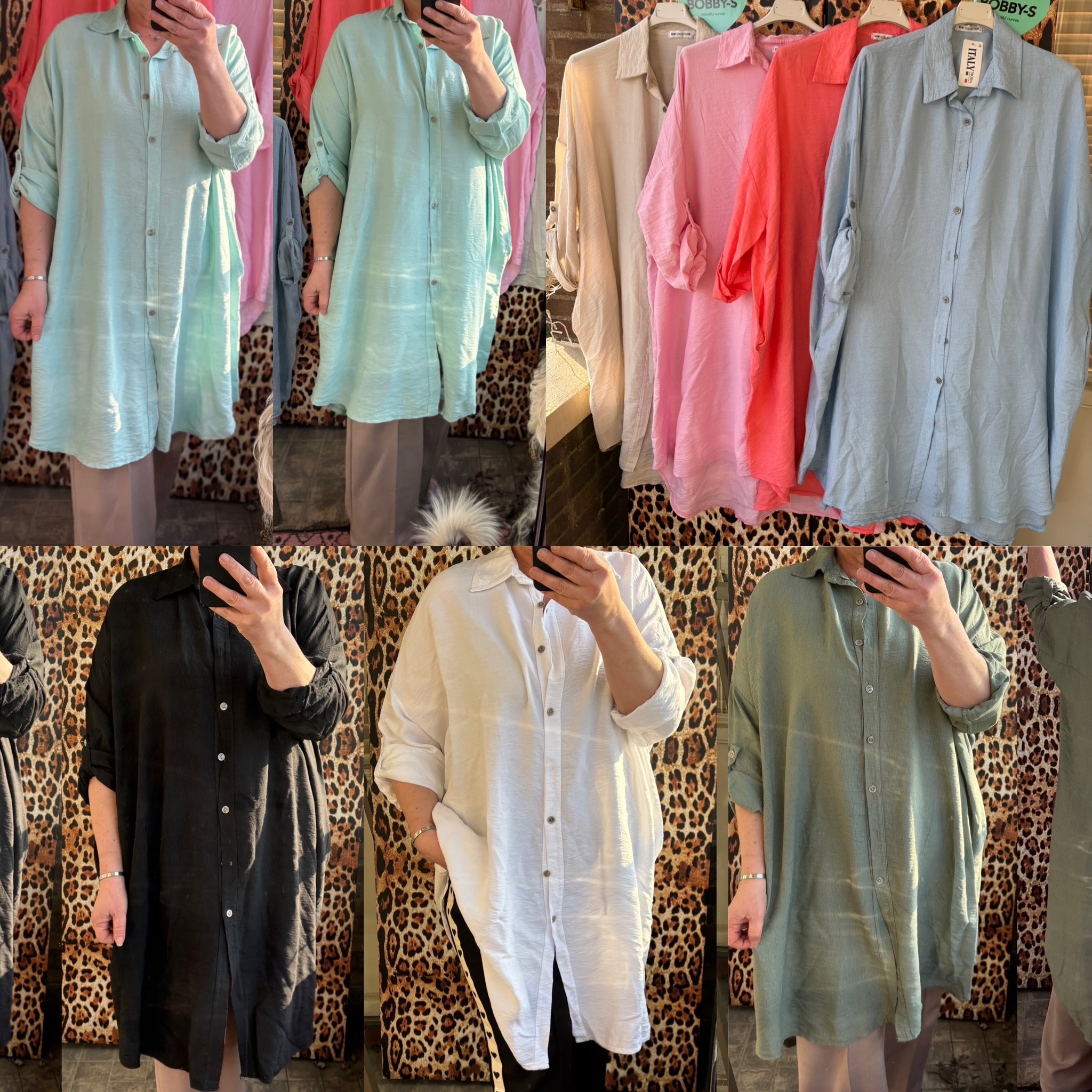 VISCOSE BERYL LINNEN LOOK MATEN 46 TOT 54