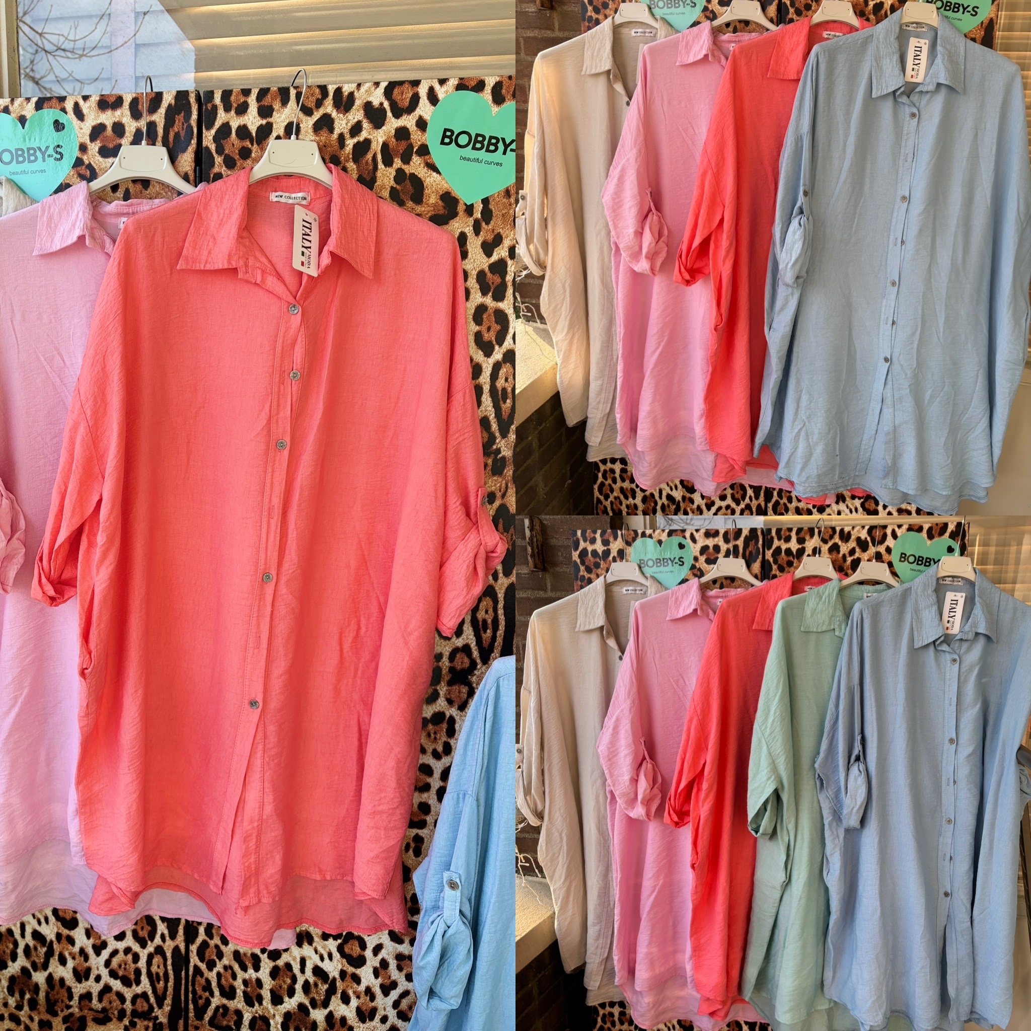 VISCOSE BERYL LINNEN LOOK MATEN 46 TOT 54