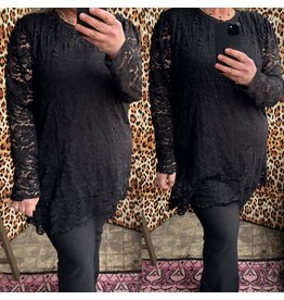 KANT TOP GEVOERD MATEN 44/46 TOT 50