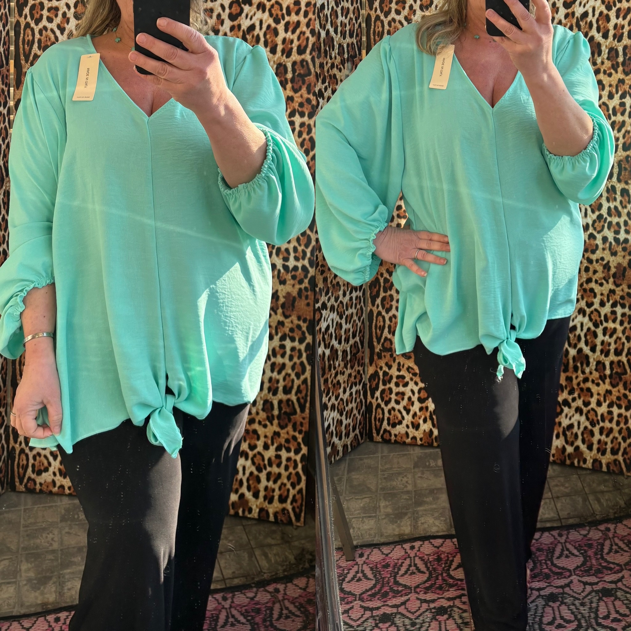 SHIRT TUNIEK CASSY MATEN 46/48 TOT 52 KLEINE 54