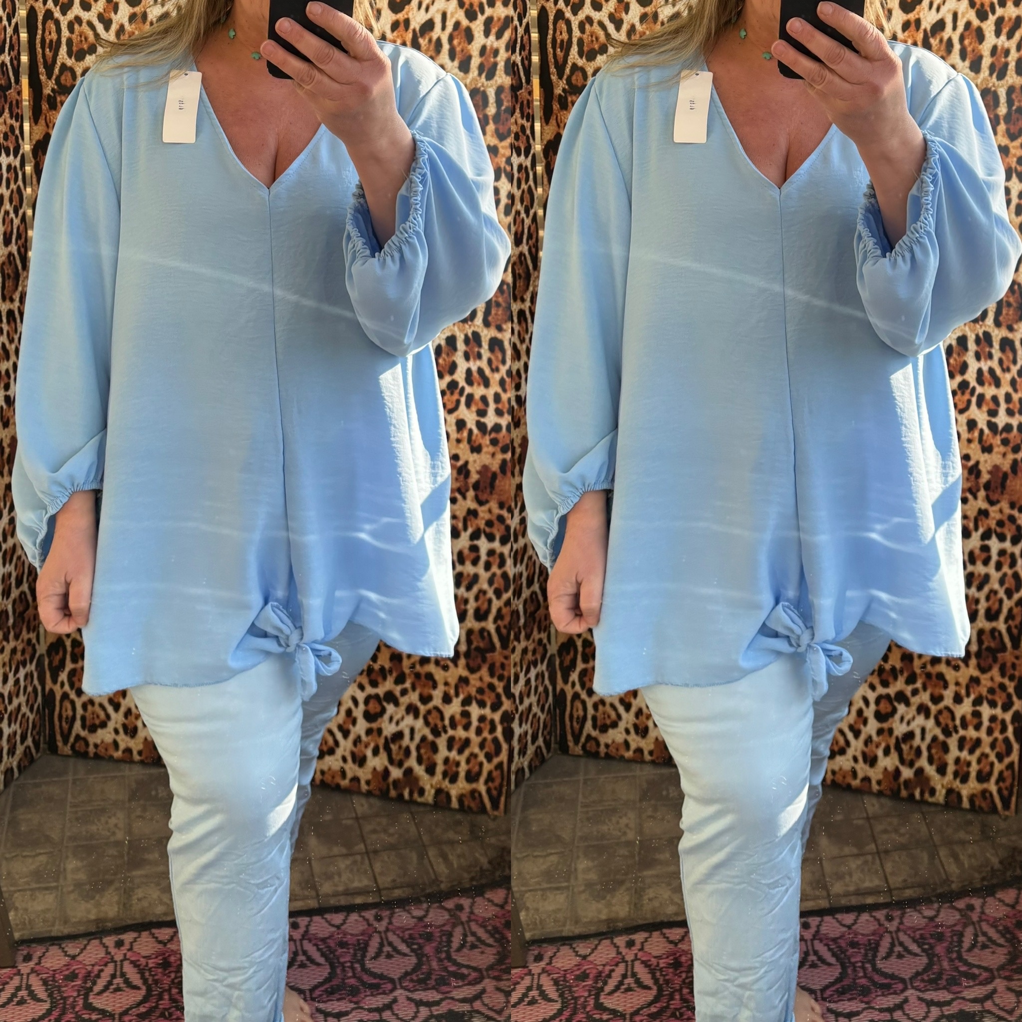 SHIRT TUNIEK CASSY MATEN 46/48 TOT 52 KLEINE 54