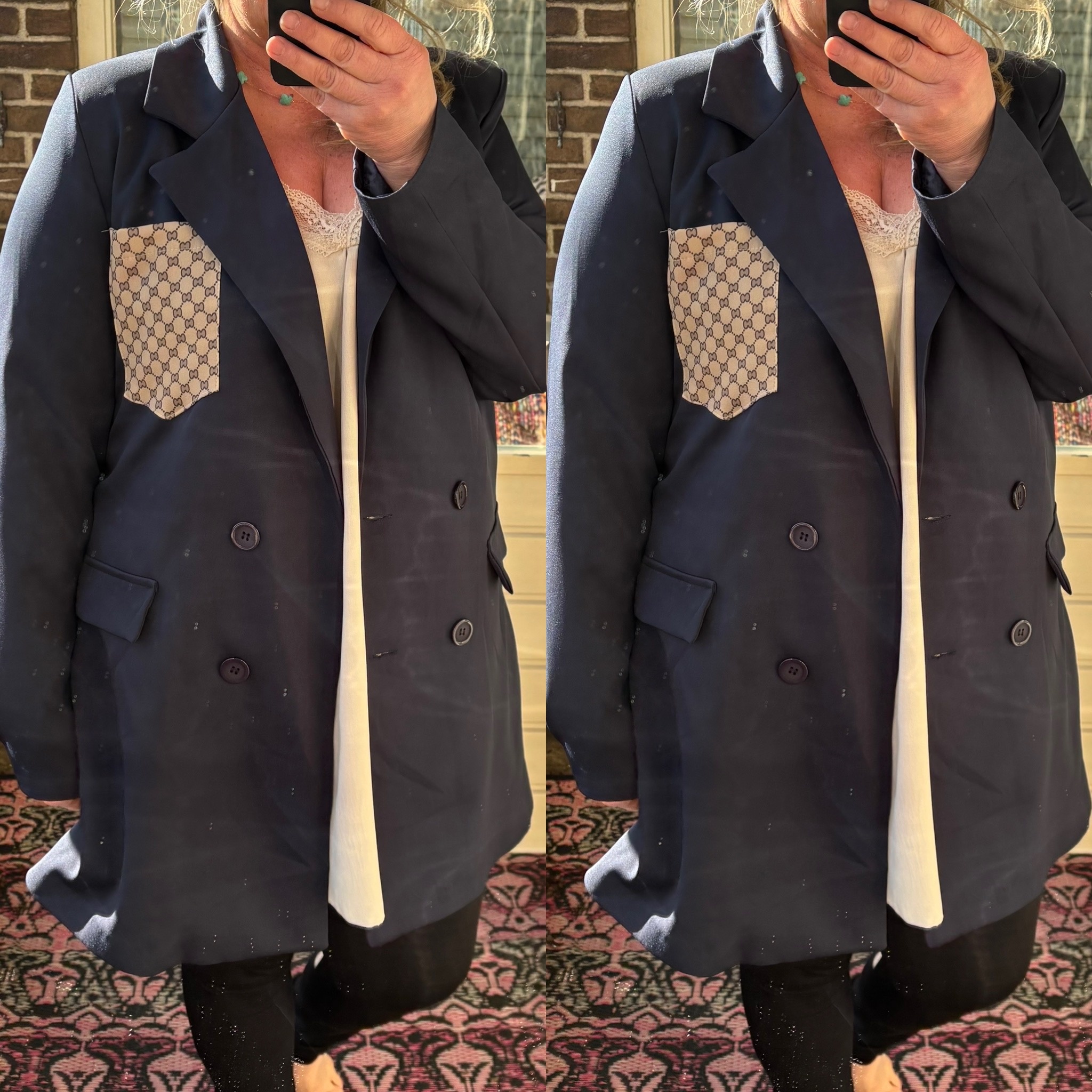 BLAZER OVERSIZED GUCC* MATEN 48/50 TOT 52/54