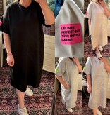 SWEATERDRESS WAUW MATEN 44 TOT 50/52