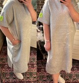 SWEATERDRESS WAUW MATEN 44 TOT 50/52