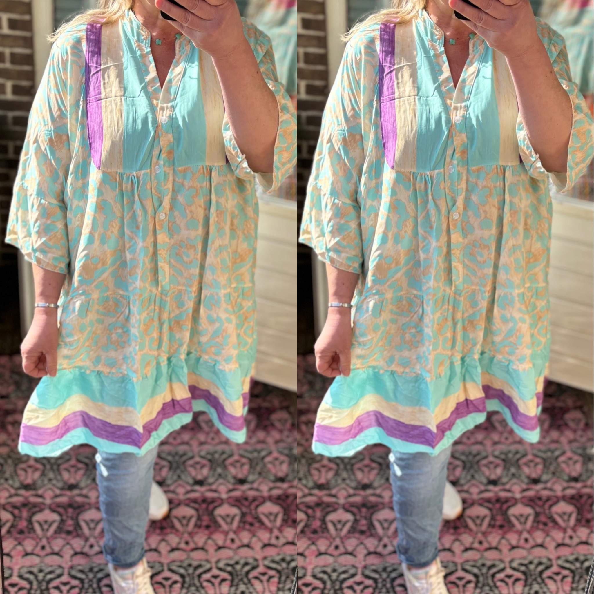 TUNIEK FANTASY MATEN 44 TOT 48 KLEINE 50 BOVEN ONDER WIJDER TOT 52/54